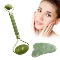 Flawless Jade Roller With Stone